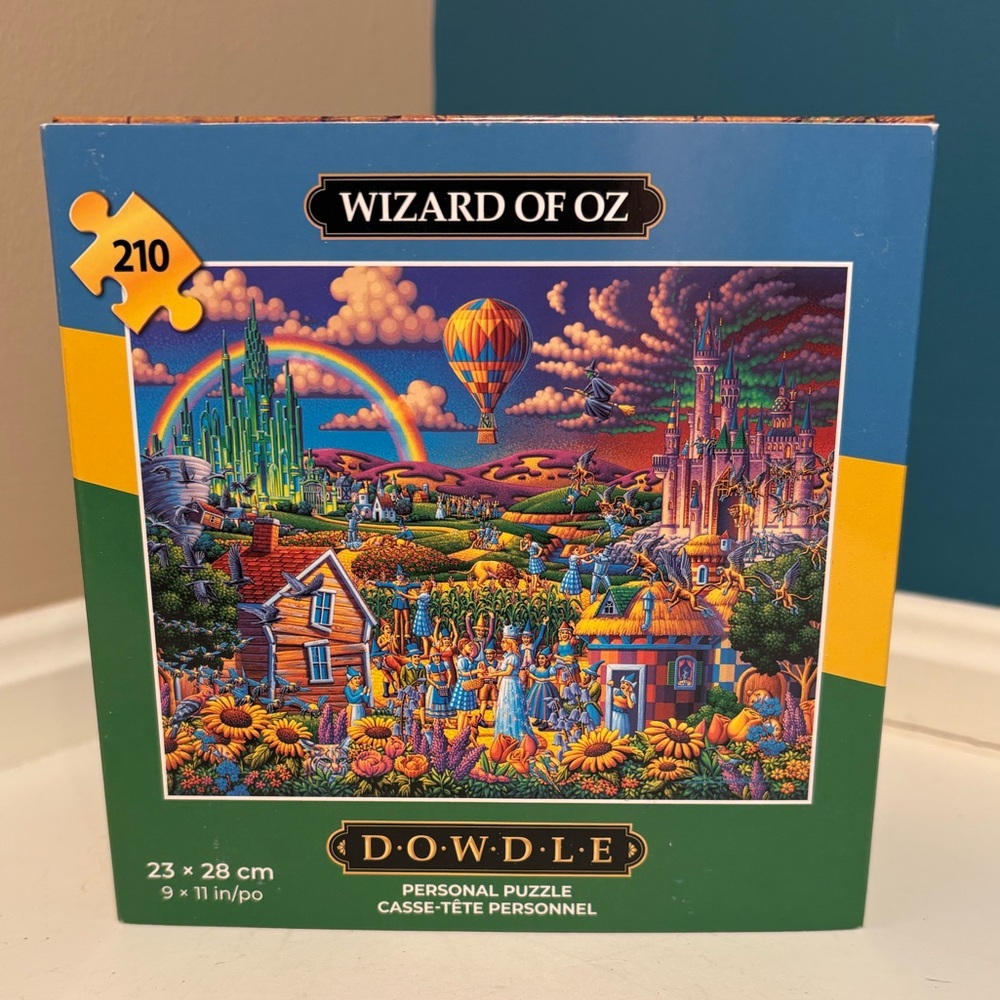 🧩 Wizard of Oz Puzzle - Colorful Kids Jigsaw